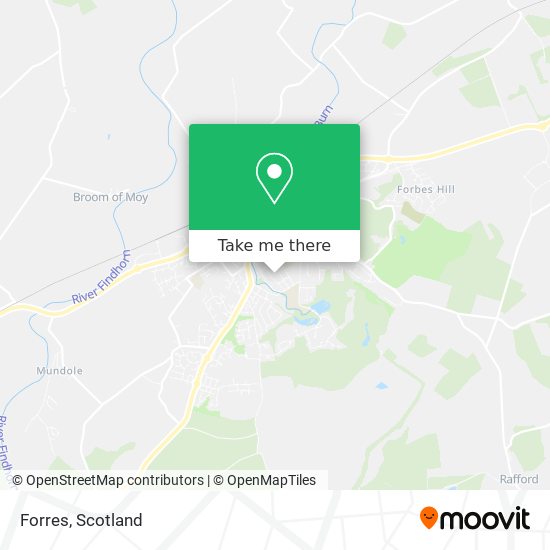 Forres map