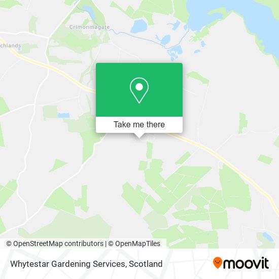 Whytestar Gardening Services map