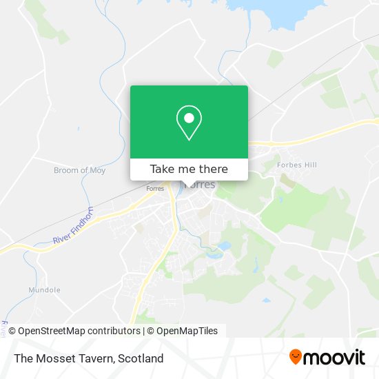 The Mosset Tavern map