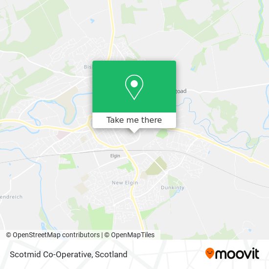 Scotmid Co-Operative map