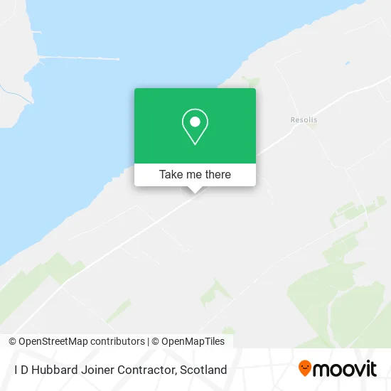 I D Hubbard Joiner Contractor map
