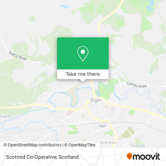 Scotmid Co-Operative map