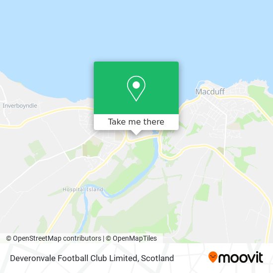 Deveronvale Football Club Limited map