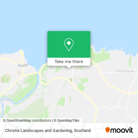 Christie Landscapes and Gardening map