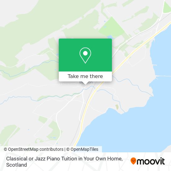 Classical or Jazz Piano Tuition in Your Own Home map