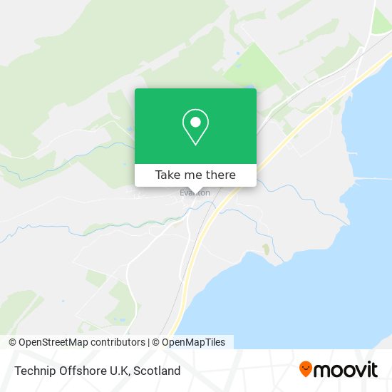 Technip Offshore U.K map