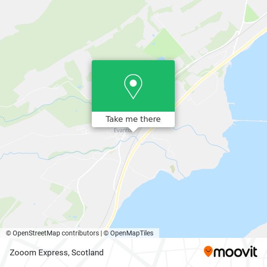 Zooom Express map