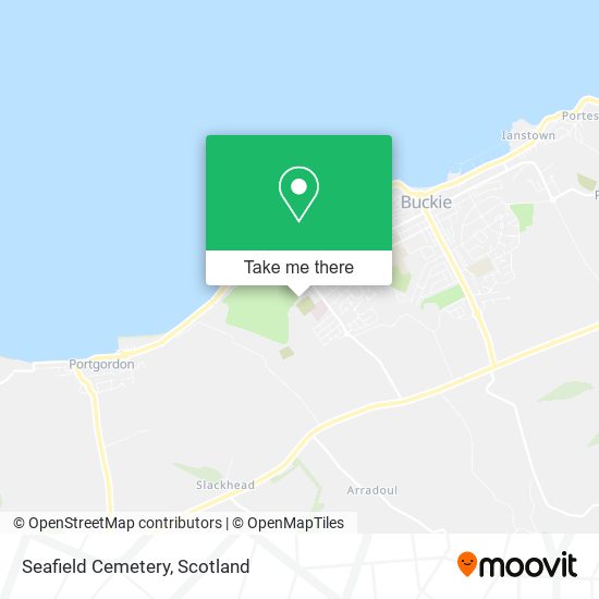 Seafield Cemetery map