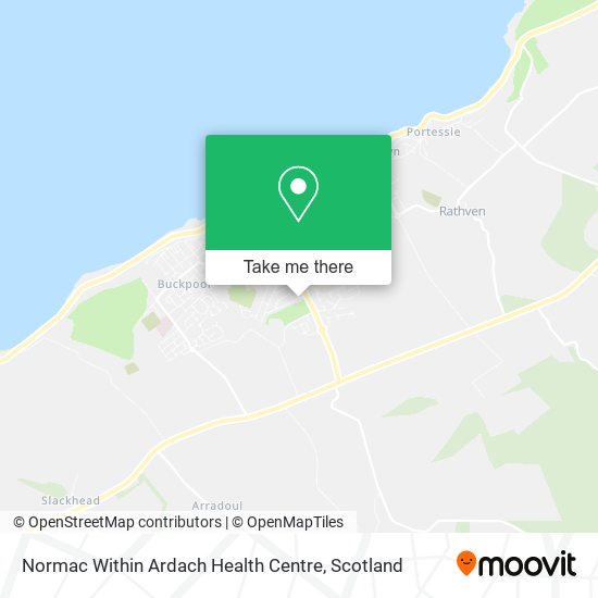 Normac Within Ardach Health Centre map