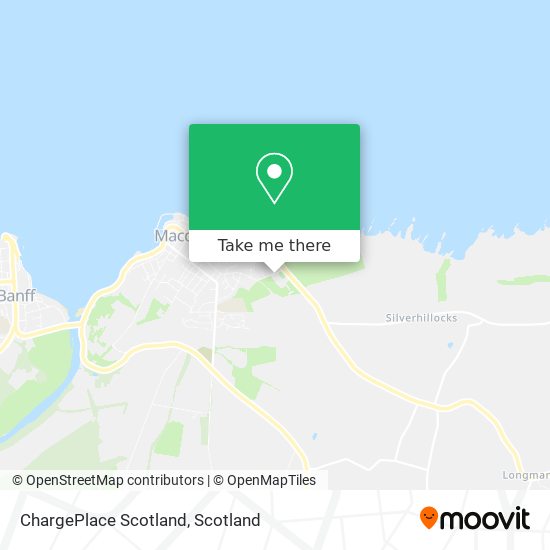 ChargePlace Scotland map