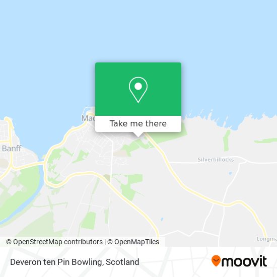 Deveron ten Pin Bowling map