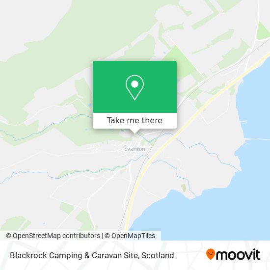 Blackrock Camping & Caravan Site map