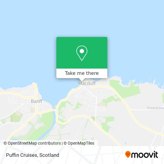 Puffin Cruises map