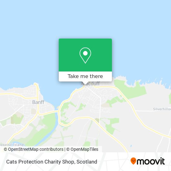 Cats Protection Charity Shop map
