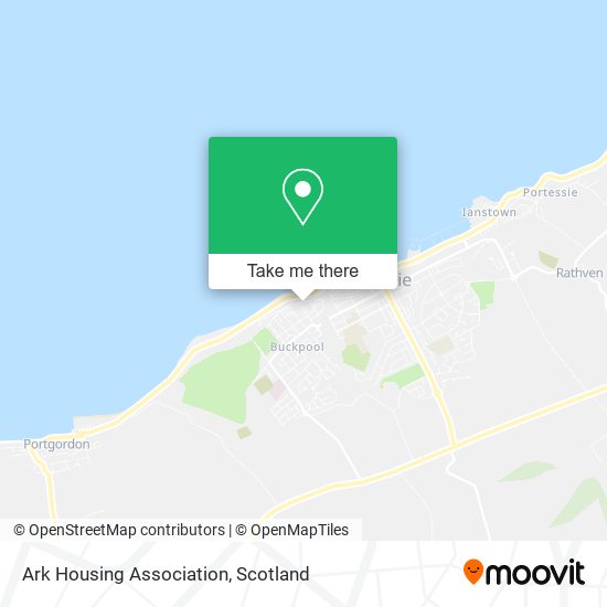 Ark Housing Association map