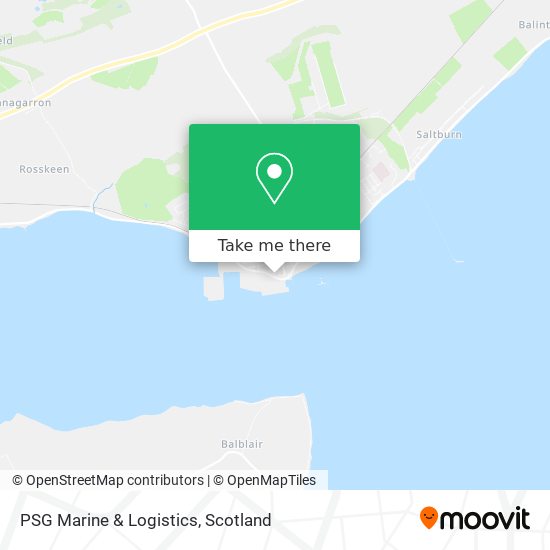 PSG Marine & Logistics map