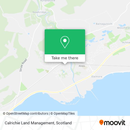 Calrichie Land Management map