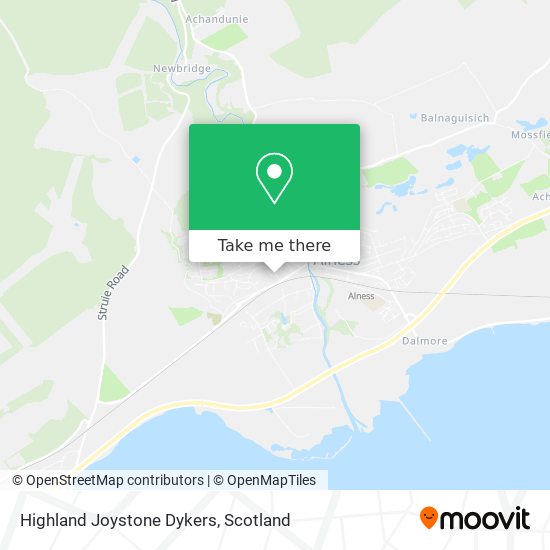 Highland Joystone Dykers map