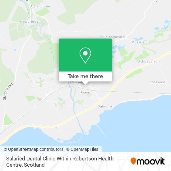 Salaried Dental Clinic Within Robertson Health Centre map