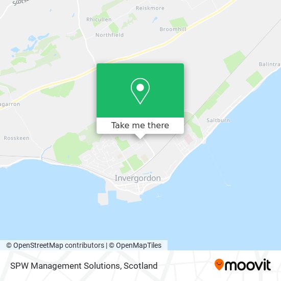 SPW Management Solutions map