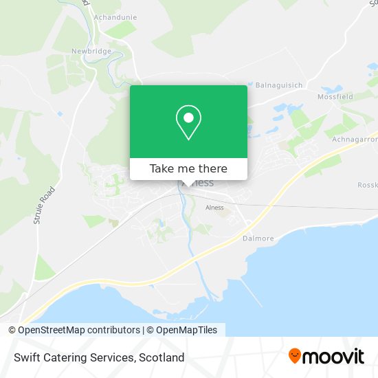 Swift Catering Services map