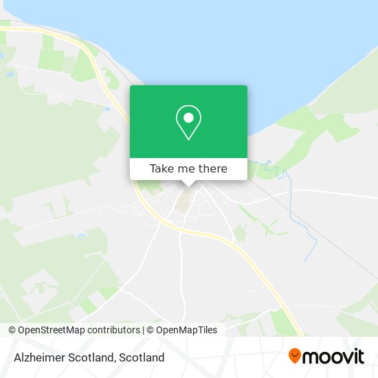 Alzheimer Scotland map