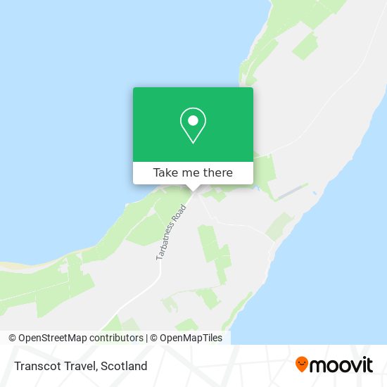 Transcot Travel map