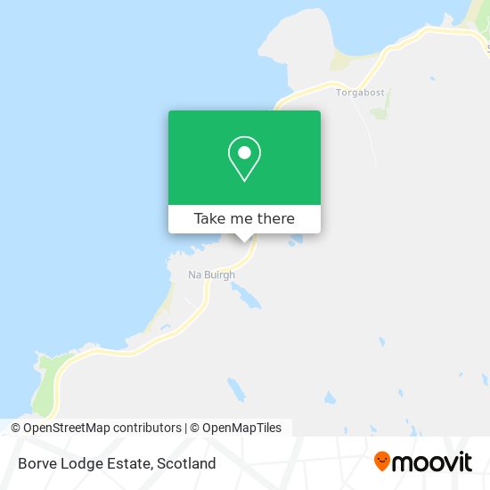 Borve Lodge Estate map