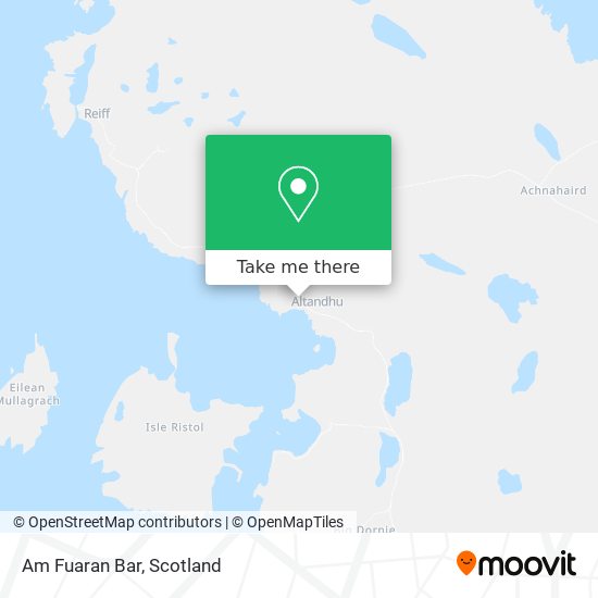 Am Fuaran Bar map