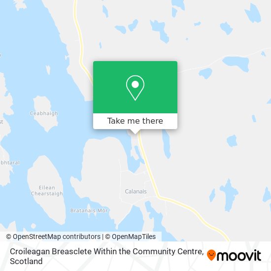 Croileagan Breasclete Within the Community Centre map