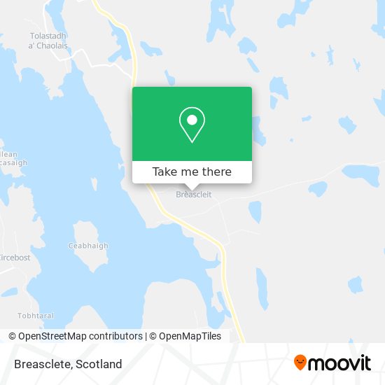 Breasclete map