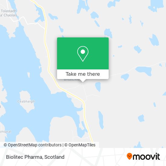 Biolitec Pharma map