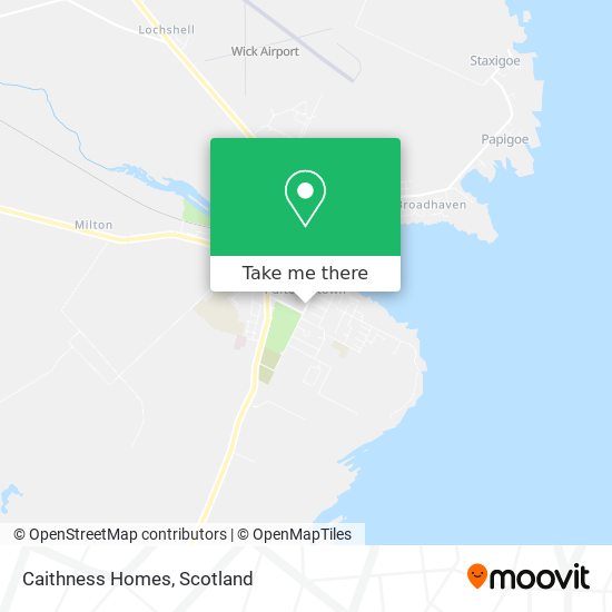 Caithness Homes map