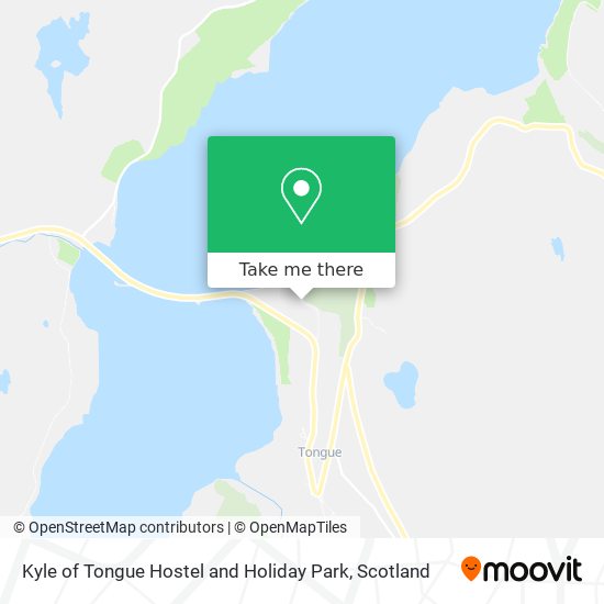 Kyle of Tongue Hostel and Holiday Park map