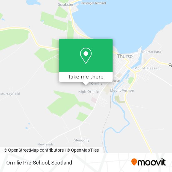 Ormlie Pre-School map