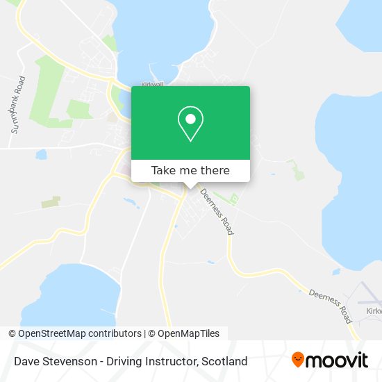 Dave Stevenson - Driving Instructor map