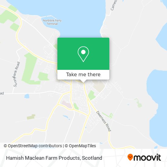 Hamish Maclean Farm Products map