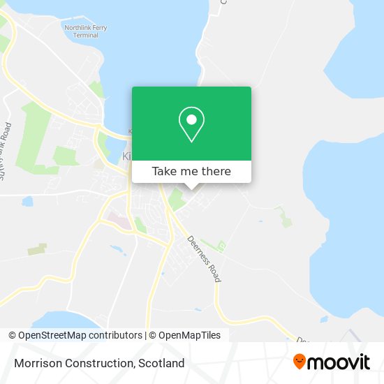 Morrison Construction map