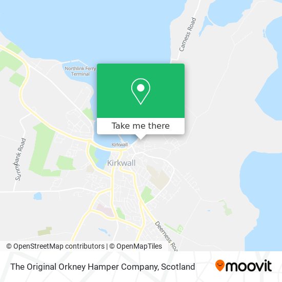 The Original Orkney Hamper Company map