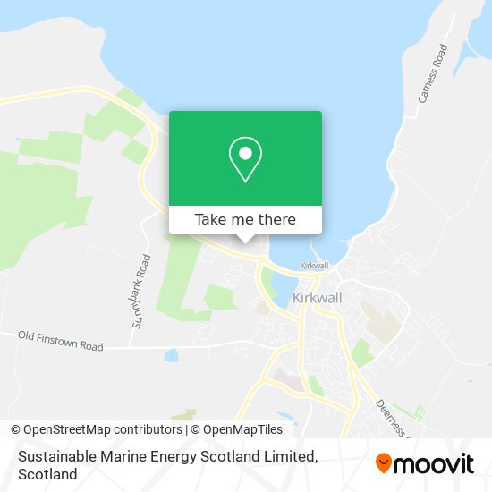 Sustainable Marine Energy Scotland Limited map