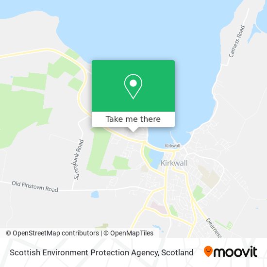 Scottish Environment Protection Agency map