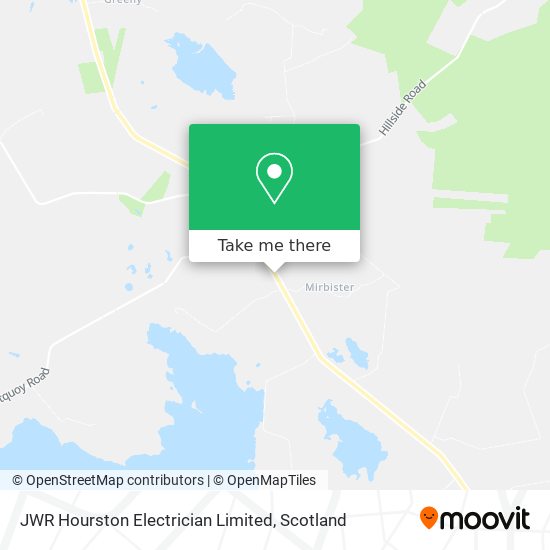 JWR Hourston Electrician Limited map