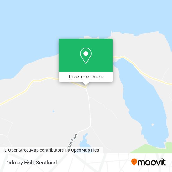 Orkney Fish map