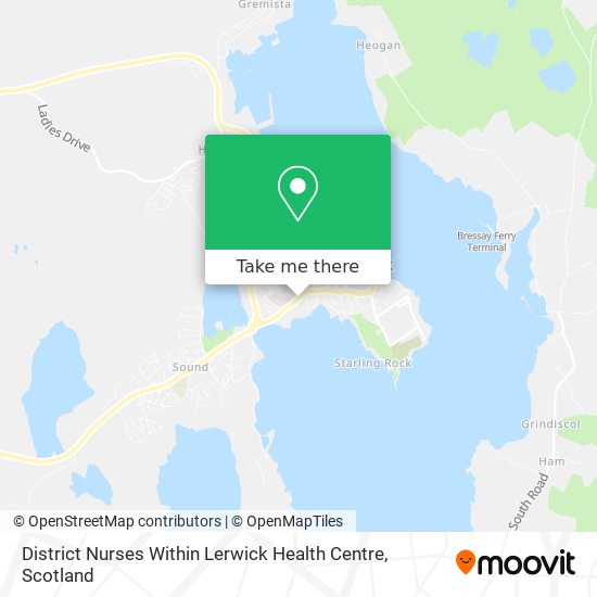 District Nurses Within Lerwick Health Centre map