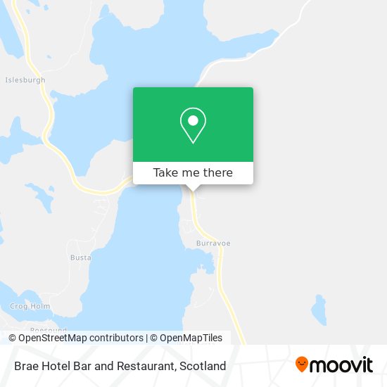Brae Hotel Bar and Restaurant map
