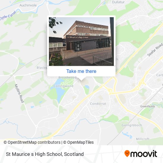 St Maurice s High School map