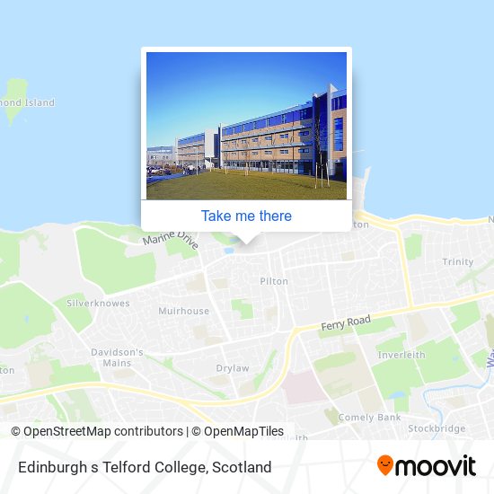 Edinburgh s Telford College map