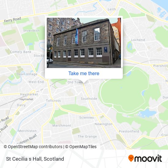 St Cecilia s Hall map