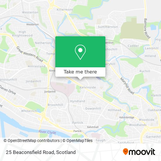 25 Beaconsfield Road map