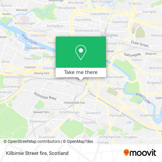 Kilbirnie Street fire map